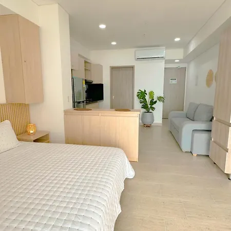 Charming Oceanfront With Balcony And Panoramic View, Colombia Apartamento *